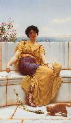 John William Godward Idleness oil painting picture wholesale